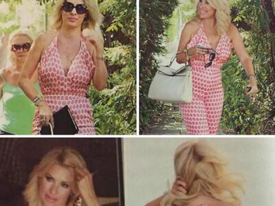 Ο αέρας πρόδωσε τα εξτένσιον της Ελένης Μενεγάκη  