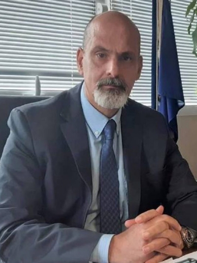 Στη φωτ. ο Αντιπεριφερειάρχης Χαράλαμπος Μπονάνος.