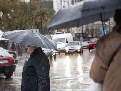 Πάτρα - ΤΩΡΑ: Δυνατή βροχόπτωση στο κέντρο 