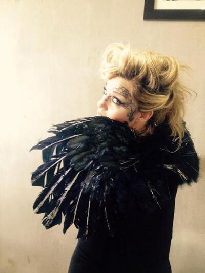 Χριστίνα Σκιαδαρέση με υπέροχη μεταμφίεση