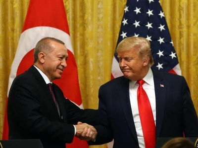 Τηλεφωνική επικοινωνία Ερντογάν και Τραμ...