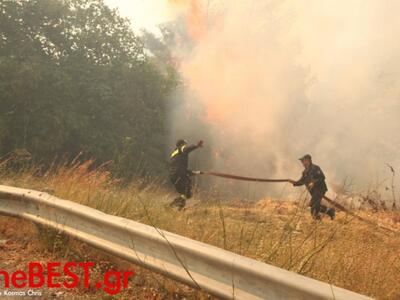 Δυτική Ελλάδα: Φωτιά καίει  τ΄Αργυρά και...