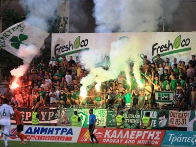 Τρεις συλλήψεις στο μάτς Κέρκυρα - Παναθηναϊκός