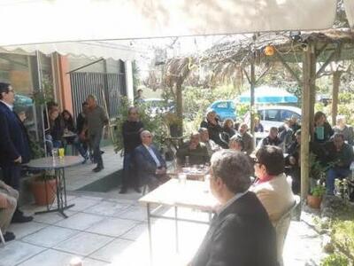 Πάτρα: Περιοδεία Πελετίδη στις γειτονιές...