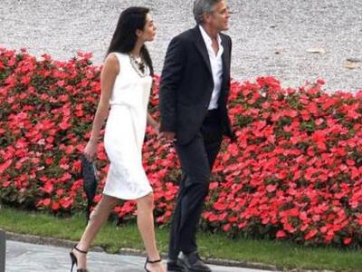 Στην Βενετία ο γάμος του Κλούνεϊ 