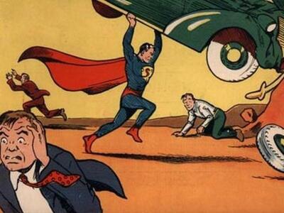 Το "χρυσό" 1ο τεύχος του Σούπερμαν