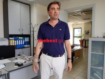 Ο αντιπεριφερειάρχης Δυτ. Ελλάδας Κώστας...