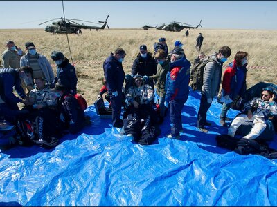 Διαστημική αποστολή προσγειώνεται στη Γη...