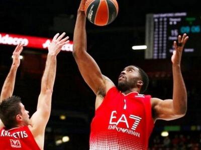 Mπάσκετ: Παίκτης του Ολυμπιακού ο Τζαμέλ...