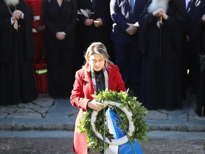 Η Χριστίνα Αλεξοπούλου εκπροσώπησε τον Π...