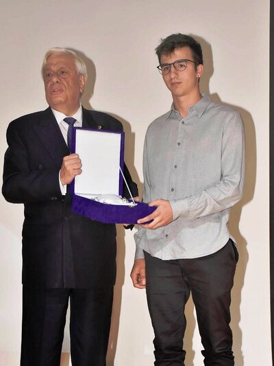 Ο Πρόεδρος της Δημοκρατίας κύριος Προκόπ...