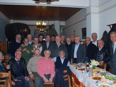 Οι απόφοιτοι του Α' Λυκείου Αρρένων Πάτρ...