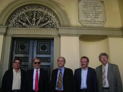 Κατάθεση ψηφοδελτίου από το Γιώργο Καλούδη