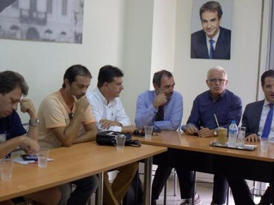 Πάτρα: Στα γραφεία της ΝΟΔΕ Αχαΐας ο Άδω...