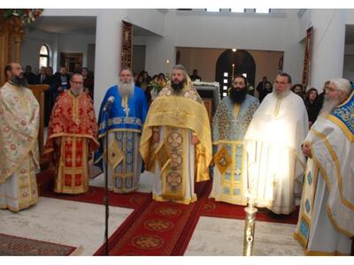 Πάτρα: Η πρώτη Θεία Λειτουργία στο νεόδμ...