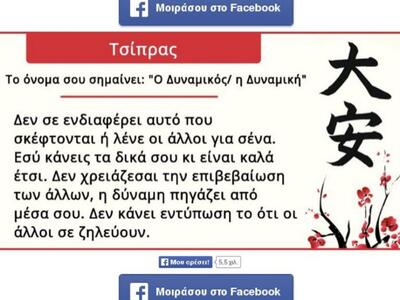 «Τι σημαίνει το όνομά σου» -Τι λέει για ...