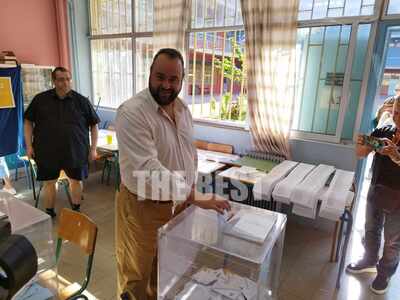 Βασίλης Αϊβαλής: Ψήφισε ο υποψήφιος Δήμα...