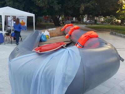 Πάτρα:"Μια βάρκα ανθρωπιάς σε μια θ...