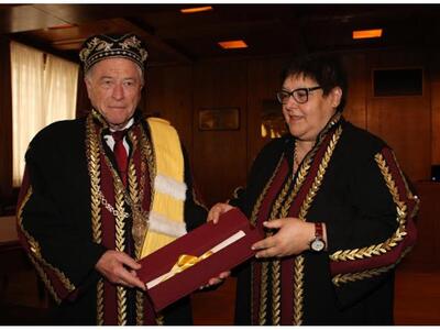 Οι διαπρεπείς Καθηγητές Kurt Wüthrich κα...