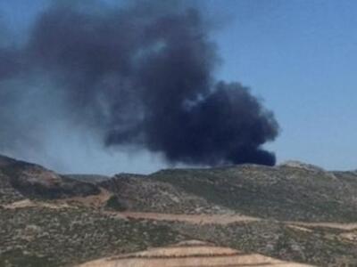 Φωτιά σε σκουπιδότοπο στη Λαμία