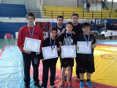 Επιτυχίες στο πρωτάθλημα Παμπαίδων Ελευθέρας Πάλης