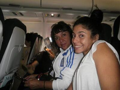 Όταν η αθλήτρια δεν ξεχνά την προπονήτρι...