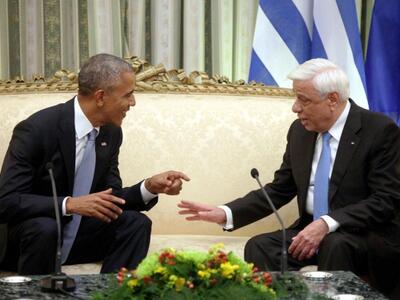 Τα εθνικά θέματα έθεσε στον Μπάρακ Ομπάμ...