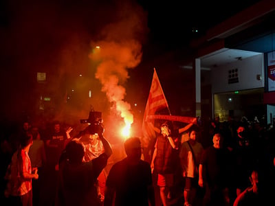 ΔΕΙΤΕ ΝΕΕΣ ΦΩΤΟ: Τα πανηγύρια των Ολυμπιακών στην Πάτρα