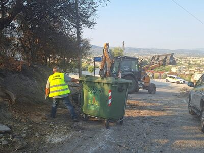 Φωτιά στην Πάτρα: Εργασίες στο Γηροκομει...