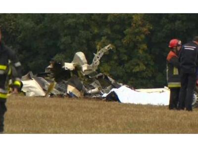 Το αεροπλάνο που συνετρίβη χθες στο Βέλγ...