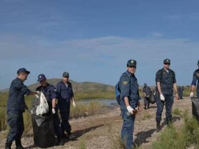 Οι οπλίτες της 116 ΠΜ στον Άραξο καθάρισ...