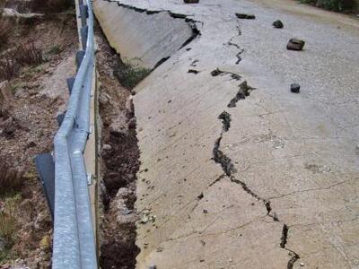 Ηλεία: Κόπηκε ο δρόμος στα Περιβόλια Φιγαλείας