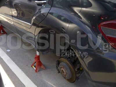 Έκλεψαν τα λάστιχα από το τζιπ της Θεοδωρίδου 