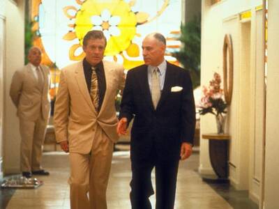 Με τον σταρ Ρόμπερτ Ρέντφορντ στην "...