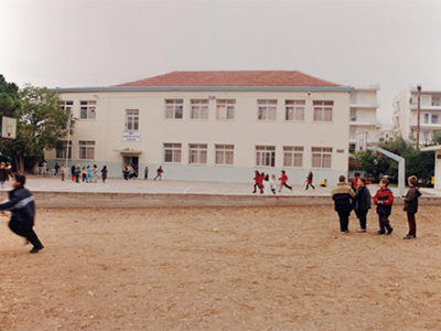 Φωτιά στο 16ο Δημοτικό σχολείο χθες το απόγευμα