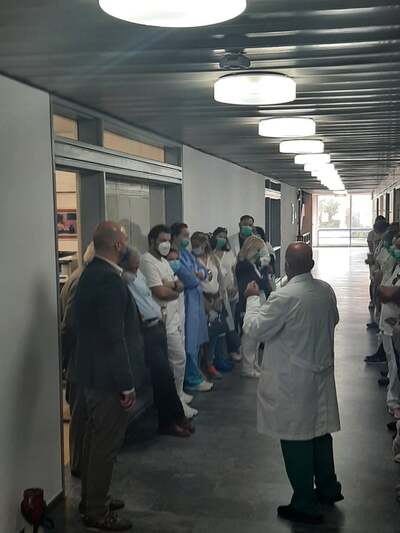 Πάτρα: Δυναμική κινητοποίηση από τους νοσηλευτές στο Νοσοκομείο "Άγιος Ανδρέας" -ΔΕΙΤΕ ΦΩΤΟ
