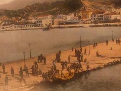 Η βόρεια πλευρά του λιμανιού και το τμήμ...