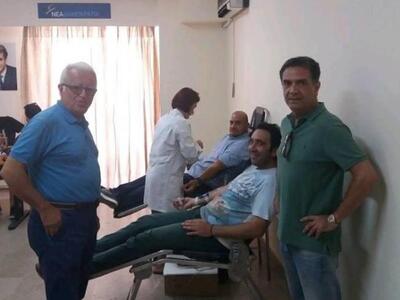 Πάτρα: Αιμοδοσία έγινε στα γραφεία της Ν...