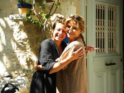 Στην Κατούνα της Λευκάδας η Μάγια Τσόκλη...