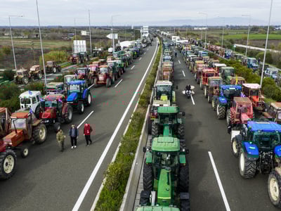 Αγρότες: Την Κυριακή στα Μάλγαρα αποφασί...