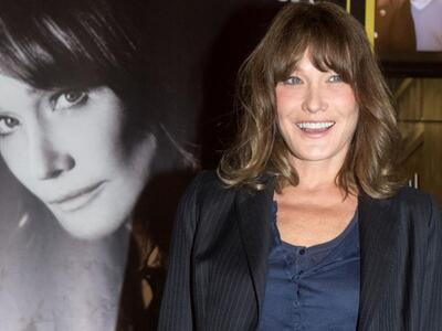 Η Κάρλα Μπρούνι στην Αθήνα...