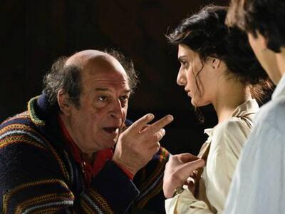 Από τα γυρίσματα της ταινίας "Ουζερ...