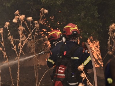 Κορινθία: Χωρίς ενεργό μέτωπο αλλά με δι...