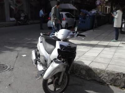 Πάτρα: Πρωινό τροχαίο-  ΙΧ συγκρούστηκε με δίκυκλο