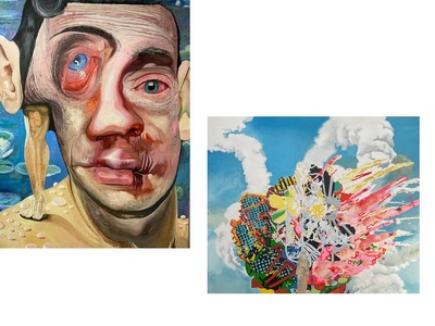 Δεξιά  Ersi Gallery και Michail Parlamas...