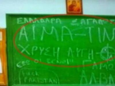 Μαθητές συνεπλάκησαν για συνθήματα της Χ...