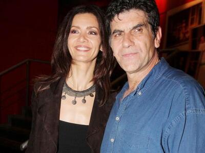 Ο Γιάννης Μπέζος με την Κατερίνα Λέχου