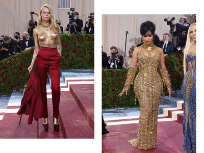Kάρα Ντελεβίν με Dior, Cardi B με Versace