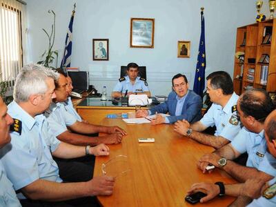 Επίσκεψη Ν. Νικολόπουλου στην Αστυνομική...