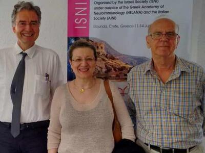 οι Καθηγητές κ.κ. Λ. Κάππος, Μ. Αναγνωστ...